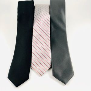 SOLD- Modern Narrow Silk Ties